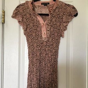 Ann Ferriday Lace Tunic Top O/S